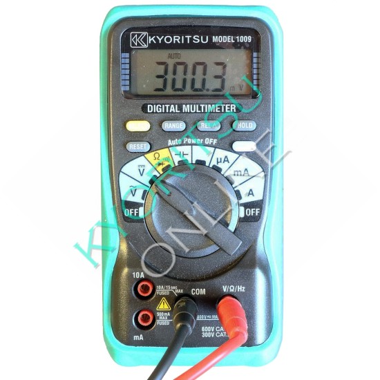 KEW-1009 Kyoritsu Digital AC/DC Multimeters 600V