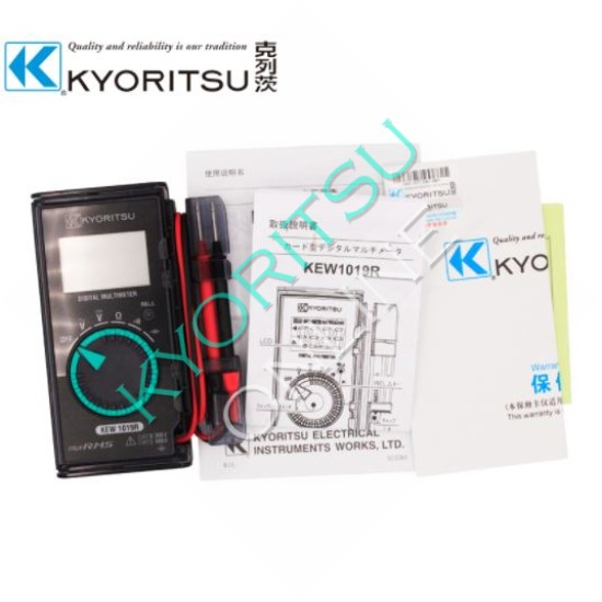 KEW-1019R Kyoritsu Pocket Digital AC/DC Multimeter  600V