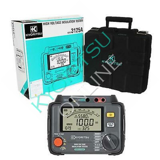 KEW-3125A Kyoritsu Digital High Voltage Insulation Testers 5000V