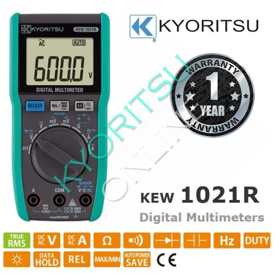 KEW 1021R Kyoritsu Digital Multimeter 